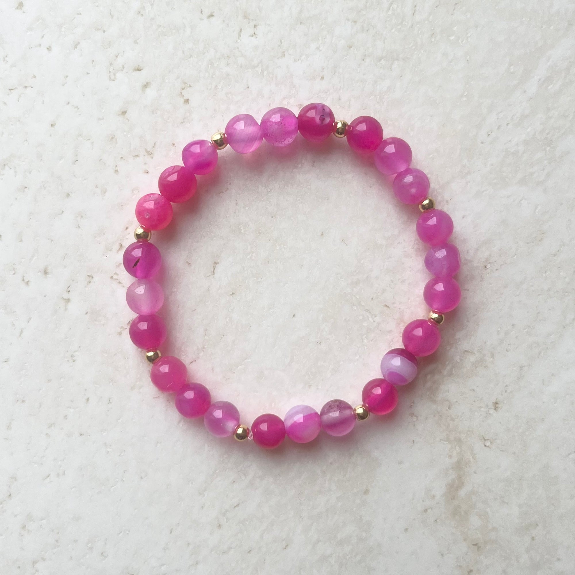 Pink agat