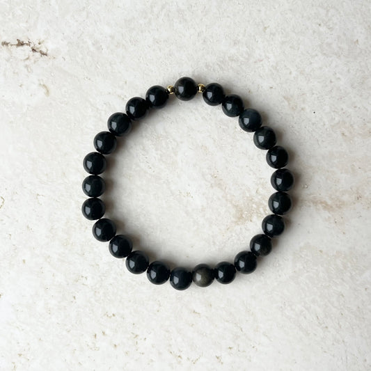 Sort obsidian 8 mm